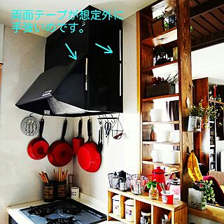 キッチン/ディスプレイ/100均/Instagram→andante365/DIY...などのインテリア実例 - 2016-11-09 21:21:42