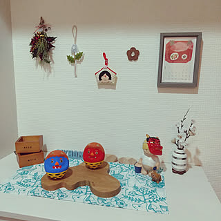 季節を楽しむ暮らし/玄関/入り口/mangoさんの作品✨/絵馬/ほのぼの福の神の福ちゃん...などのインテリア実例 - 2021-01-20 17:39:02