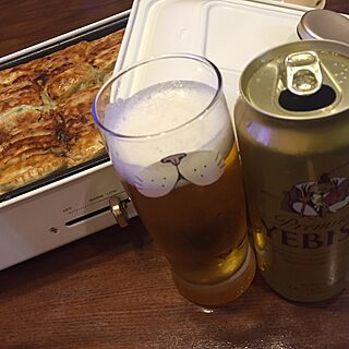 机/餃子/BRUNO/ビアグラス/ビールのインテリア実例 - 2016-04-28 20:10:49