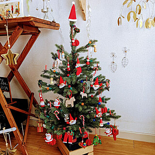 クリスマス/Xmas/Xmas雑貨/クリスマスツリー/クリスマス飾り...などのインテリア実例 - 2022-12-22 17:52:07