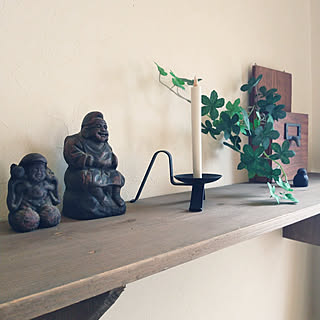 恵比寿さまと大黒さまのインテリア実例 Roomclip ルームクリップ