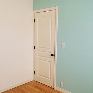 部屋全体/青い壁/白いドア/こども部屋/メルヘン...などのインテリア実例 - 2015-03-12 10:56:14