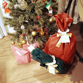 リビング/Merry Christmas.·˖*✩/niko and...のクリスマスツリー/クリスマス/サンタさん♡...などのインテリア実例 - 2021-12-25 01:07:52