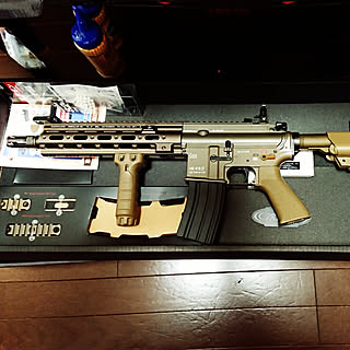 部屋全体/東京マルイ/HK416D/次世代電動ガン/サバゲー道具...などのインテリア実例 - 2018-09-06 22:02:13