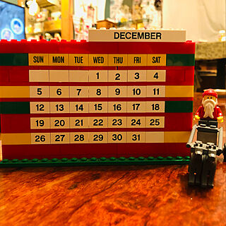 クリスマス/毎月1日行事/カレンダー/LEGO/リビングのインテリア実例 - 2021-11-30 21:01:00
