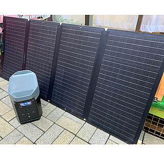 部屋全体/太陽光発電/エコフロー/ECOFLOW/DIY...などのインテリア実例 - 2023-07-23 21:06:31