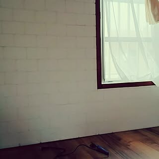 部屋全体/子供部屋/DIY/原状回復/発泡スチロールレンガ...などのインテリア実例 - 2016-06-08 17:56:59