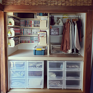 押入れ 漫画収納のアイデア おしゃれなインテリア実例 Roomclip ルームクリップ