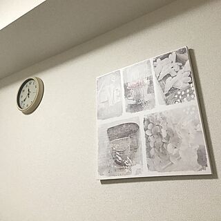 壁/天井/キャンバスアート/B-COMPANY/ニトリ/一人暮らし...などのインテリア実例 - 2017-06-01 23:40:57