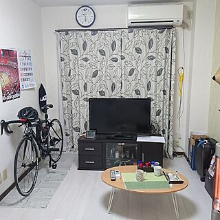 部屋全体/ニトリ/ロードバイクのインテリア実例 - 2017-06-24 05:38:45