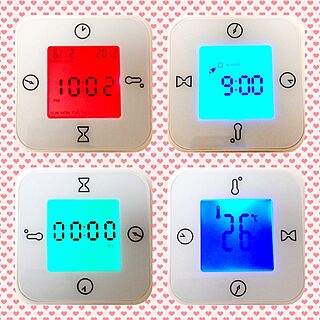 机/IKEA/デジタル時計/温度計、湿度計のインテリア実例 - 2012-06-02 22:21:22