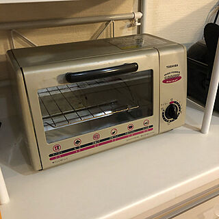 オーブントースターが汚い、、/オーブントースター買い替えたい/オーブントースター/キッチン/キッチンのインテリア実例 - 2020-08-03 19:40:42