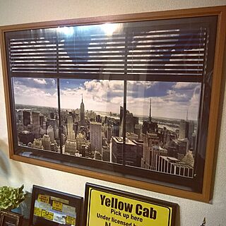 窓/ニューヨーク/ポスターのインテリア実例 - 2015-06-15 22:53:51