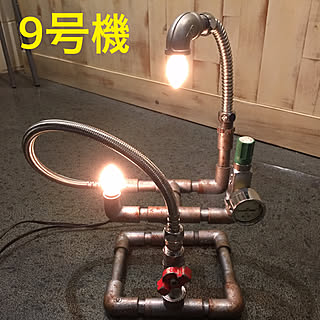 DIY/ハンドメイド/カフェ風/デスクライト/LED電球...などのインテリア実例 - 2019-03-06 18:35:25