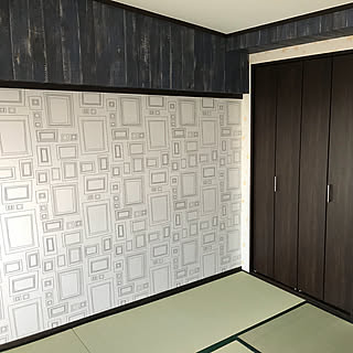 部屋全体/リフォーム完成/中古マンションリフォーム/アクセントクロス/輸入壁紙...などのインテリア実例 - 2018-02-24 12:03:29