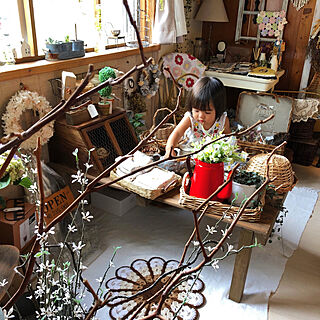 部屋全体/4女/自宅兼雑貨屋/Handmade coraruのインテリア実例 - 2018-09-26 16:52:52