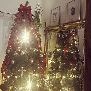 クリスマスツリー/クリスマスツリー210㎝/クリスマス2019/オーナメント/クリスマス...などのインテリア実例 - 2019-12-02 22:04:07