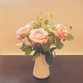 リビング/garden rose/rose/花のインテリア実例 - 2017-04-02 17:56:27