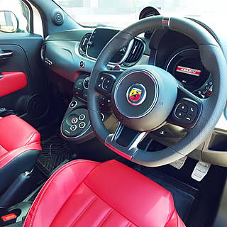 車好き/納車/アバルト/アバルト595/ABARTH...などのインテリア実例 - 2021-08-27 21:16:17