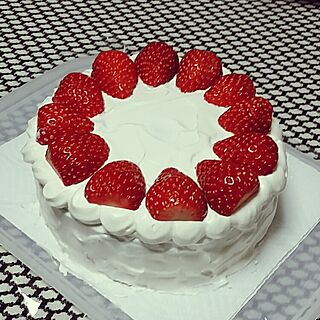 机/ダイソー/ケーキ/ケーキ作り/手作りケーキのインテリア実例 - 2014-12-06 17:02:29