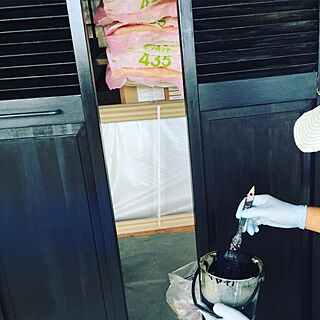 ドア/クローゼットの扉/塗装DIY/DIY/古民家系のインテリア実例 - 2016-09-04 20:49:42