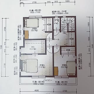 部屋全体/2階/注文住宅/図面のインテリア実例 - 2016-09-23 08:21:01