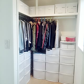 ニトリ 衣装ケースのおしゃれなアレンジ 飾り方のインテリア実例 Roomclip ルームクリップ