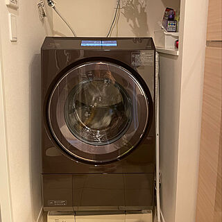 ドラム式洗濯機/TOSHIBA ZABOON/洗濯機/バス/トイレのインテリア実例 - 2022-02-20 11:09:52