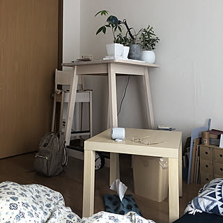 部屋全体/一人暮らし/IKEA/築20年/観葉植物...などのインテリア実例 - 2018-05-23 07:09:19