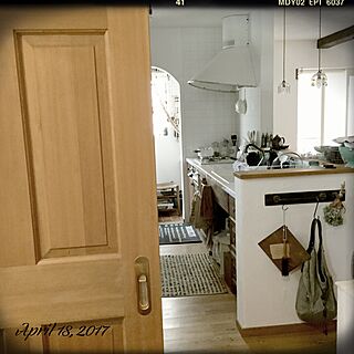 キッチン/クックフードル/antique/アンティーク/ビーズランプのインテリア実例 - 2017-04-18 16:17:55