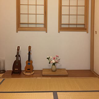 部屋全体/いいね！ありがとうございます♪/いいねと、フォローの押し逃げすみません！/ウクレレ/床の間...などのインテリア実例 - 2017-05-18 23:25:58