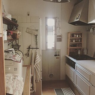 キッチン/ig→life_happy_warmly/窓枠DIY/ハンドメイド/DIY...などのインテリア実例 - 2016-08-28 18:45:30
