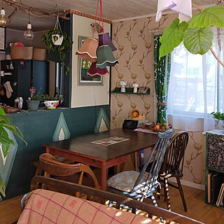 部屋全体/DIY/植物と暮らす/色が好き/暮らしを楽しむ...などのインテリア実例 - 2021-11-04 11:18:55