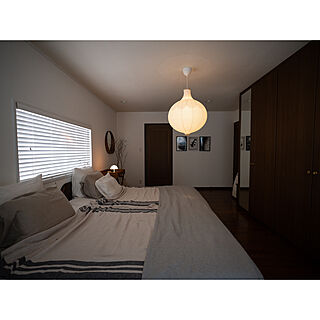 IKEA 照明/寝室インテリア/ベッドルームインテリア/北欧/モノトーン...などのインテリア実例 - 2020-07-31 09:31:00
