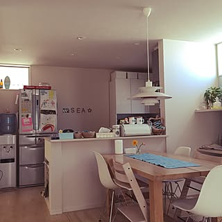 部屋全体/イームズチェアリプロダクト/ルイスポールセン/ビーチスタイル/サーフスタイル...などのインテリア実例 - 2016-06-04 00:08:45