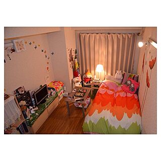 部屋全体/marimekko/Moomin/IKEA　/一人暮らし...などのインテリア実例 - 2014-06-02 11:14:31