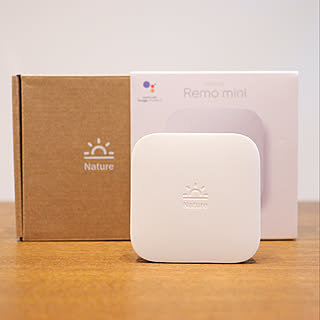 Nature Remo mini/手軽にスマートホーム/快適な生活/Nature Remo/時短アイテム...などのインテリア実例 - 2019-11-23 14:10:42