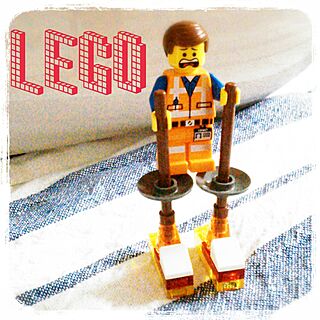 部屋全体/LEGO/レゴ/レゴムービー/すべては最高！...などのインテリア実例 - 2014-04-26 22:40:29