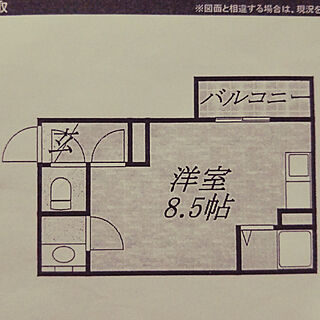 部屋全体/間取り図のインテリア実例 - 2018-03-18 18:25:34