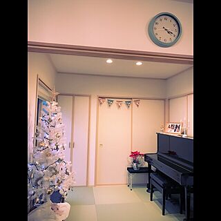 リビング/ピアノ/和室/クリスマスツリー/雑貨...などのインテリア実例 - 2016-12-24 16:53:02