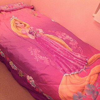 ベッド周り/Rapunzel/Disney Princess/ディズニー/ラプンツェル...などのインテリア実例 - 2014-09-20 02:31:37