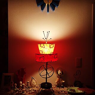 ベッド周り/ランプ/shade lamp/mid century/50s...などのインテリア実例 - 2016-09-15 17:58:06