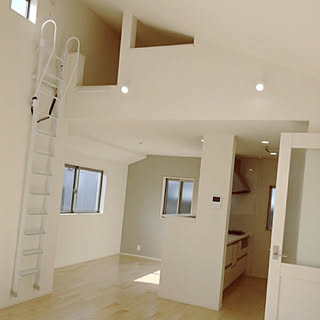 部屋全体/入居前を記録/2階リビング/建売り一戸建て/ロフトのインテリア実例 - 2018-03-15 15:00:21