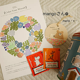 ベッド周り/mangoさんの作品/バーズワーズ/素敵便/mangoさんありがとうございますのインテリア実例 - 2020-04-24 12:17:40