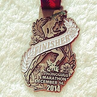 ハワイ/ALOHA/メダル/マラソン/棚のインテリア実例 - 2015-03-21 11:22:38