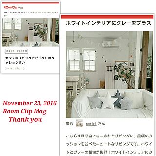 バス/トイレ/RoomClip mag/2016.11.23/ありがとうございます♡/ホワイトインテリア...などのインテリア実例 - 2016-11-23 08:43:07