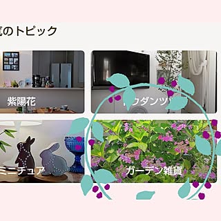 バス/トイレ/ガーデン雑貨/紫陽花/庭/RCの出会いに感謝♡...などのインテリア実例 - 2023-06-17 12:38:44