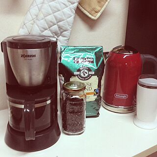 キッチン/コーヒー豆/コーヒーメーカー/デロンギ/コーヒーミルのインテリア実例 - 2013-10-09 16:49:31