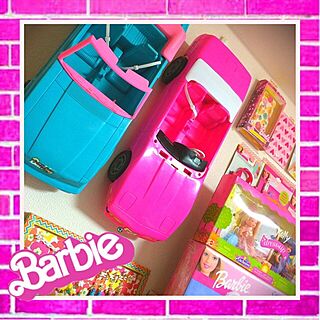 壁/天井/ドール/barbie/pop/カラフル...などのインテリア実例 - 2016-05-15 01:34:44