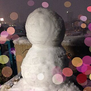 ゆきだるま/雪だるまのインテリア実例 - 2014-02-08 18:15:36